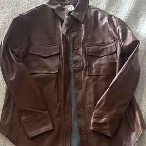 Men's Brown Leather Jacket